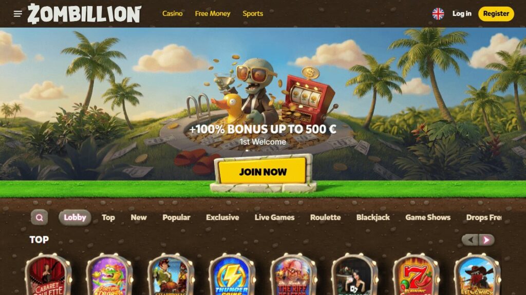 review over zonder cruks gokken via zombillion casino nederland
